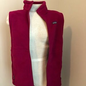 Kids Magenta Patagonia Vest